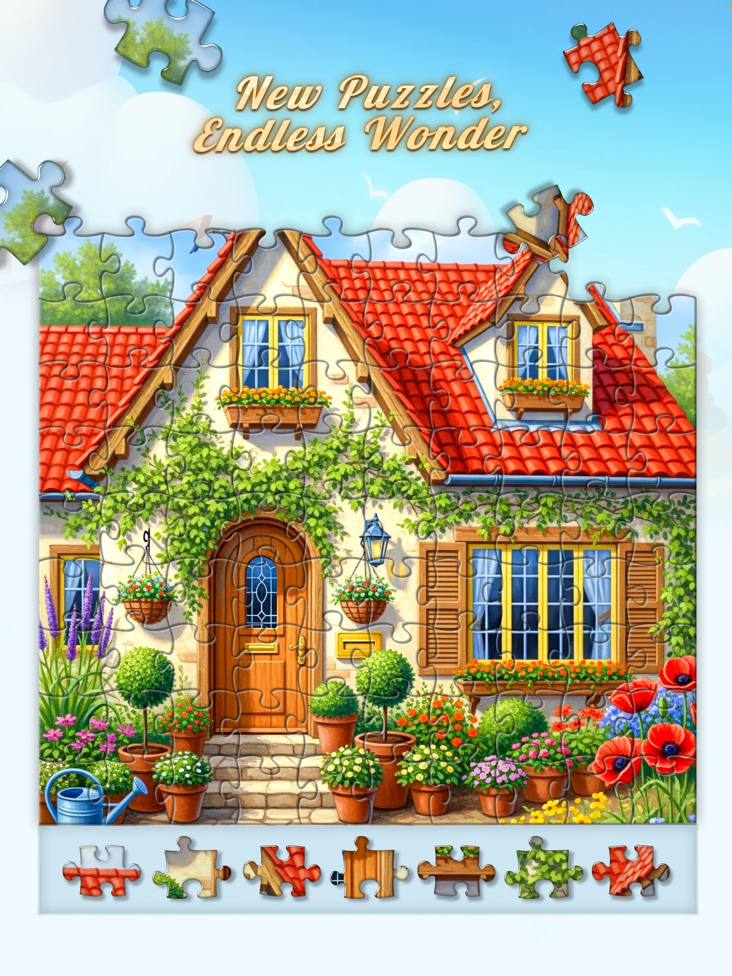 House Jigsaw Puzzles Game screenshot