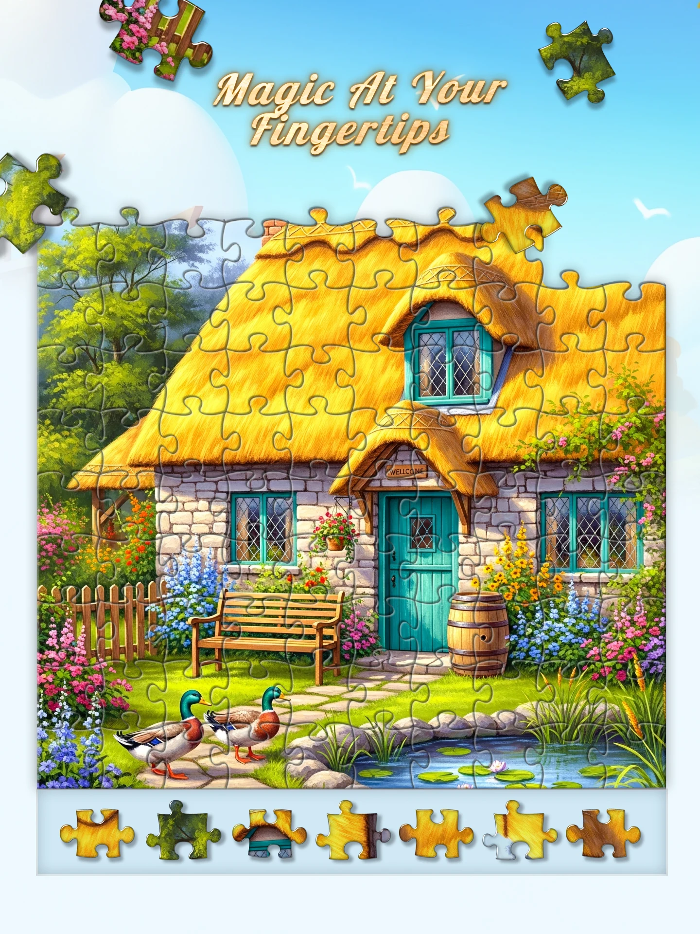 House Jigsaw Puzzles Game screenshot