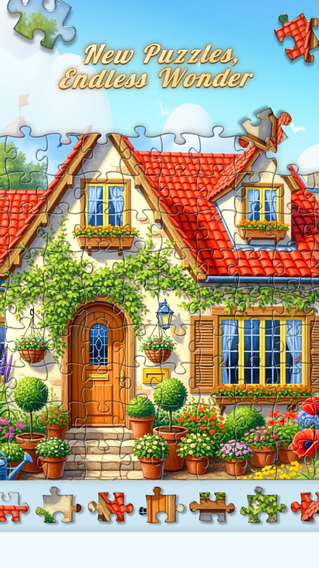 House Jigsaw Puzzles Game screenshot