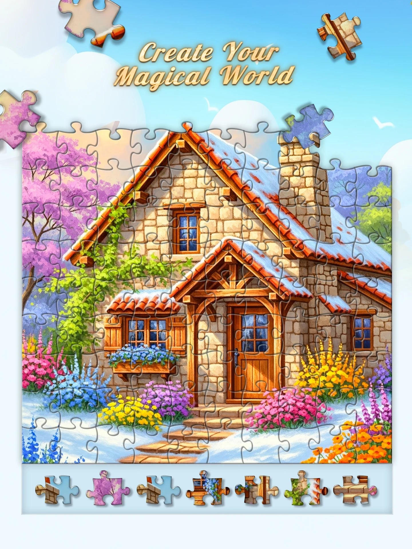 House Jigsaw Puzzles Game screenshot