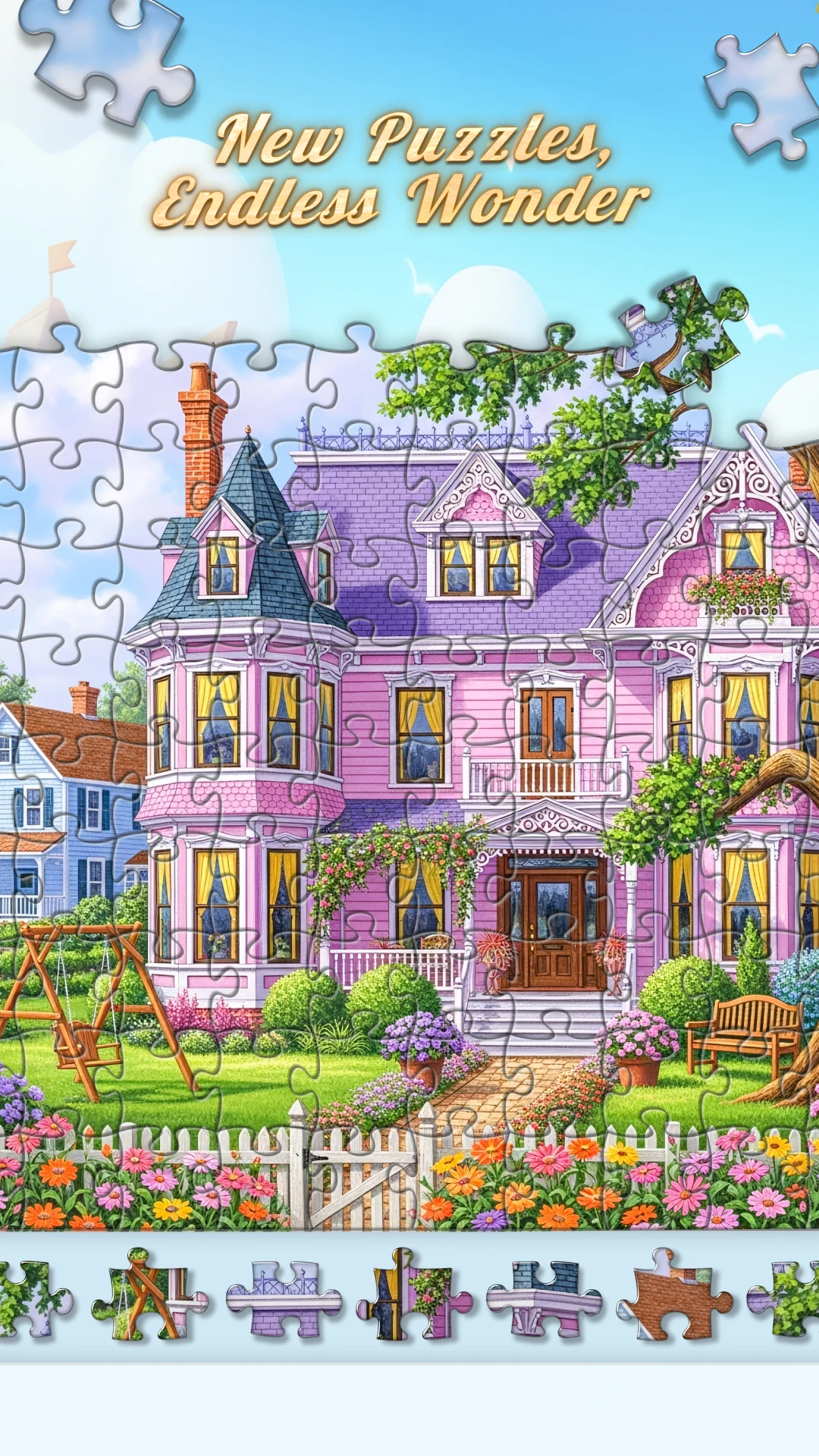 House Jigsaw Puzzles Game screenshot