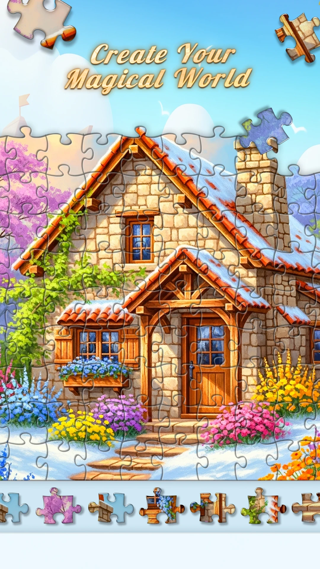 House Jigsaw Puzzles Game screenshot