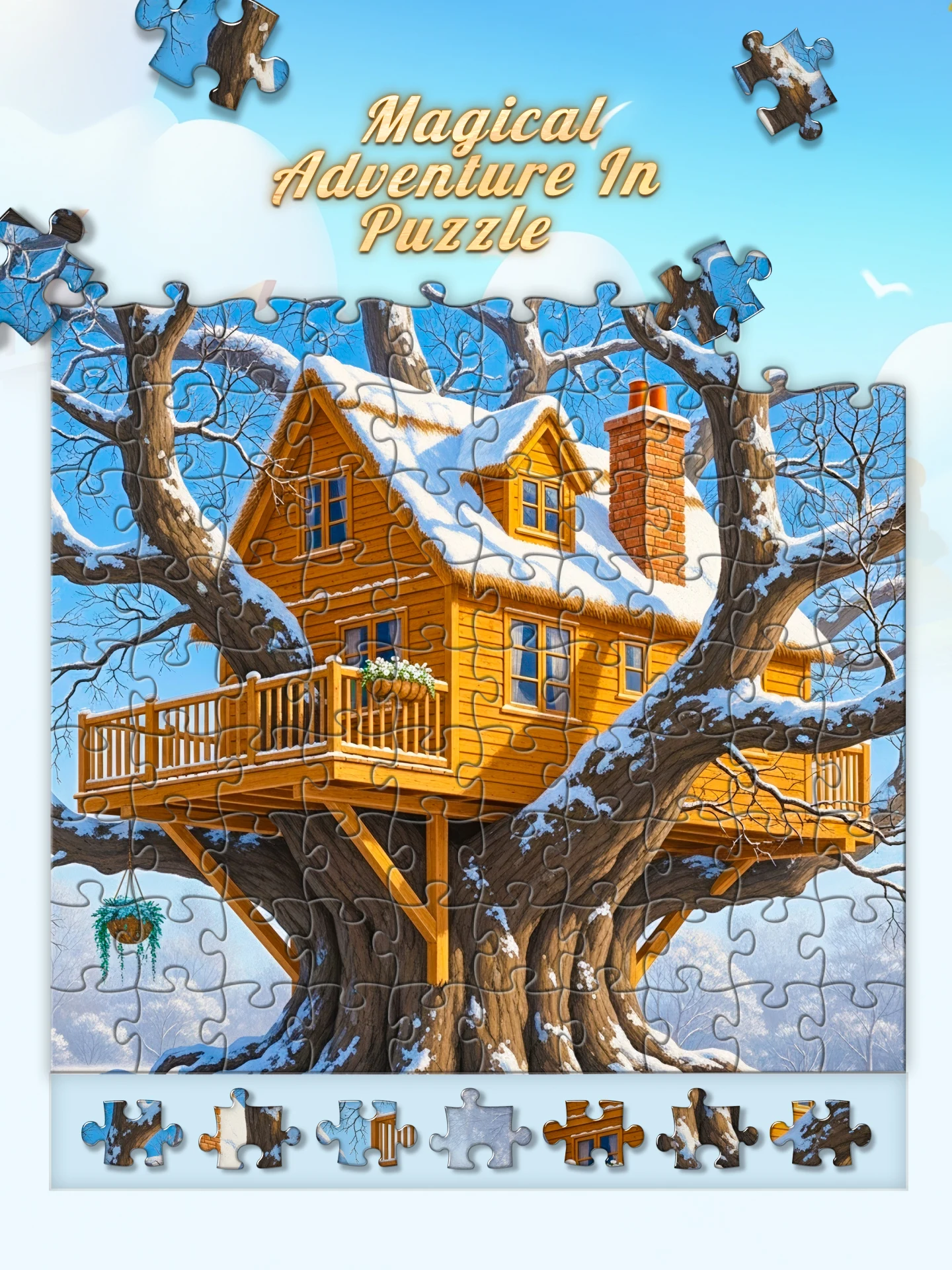 House Jigsaw Puzzles Game screenshot