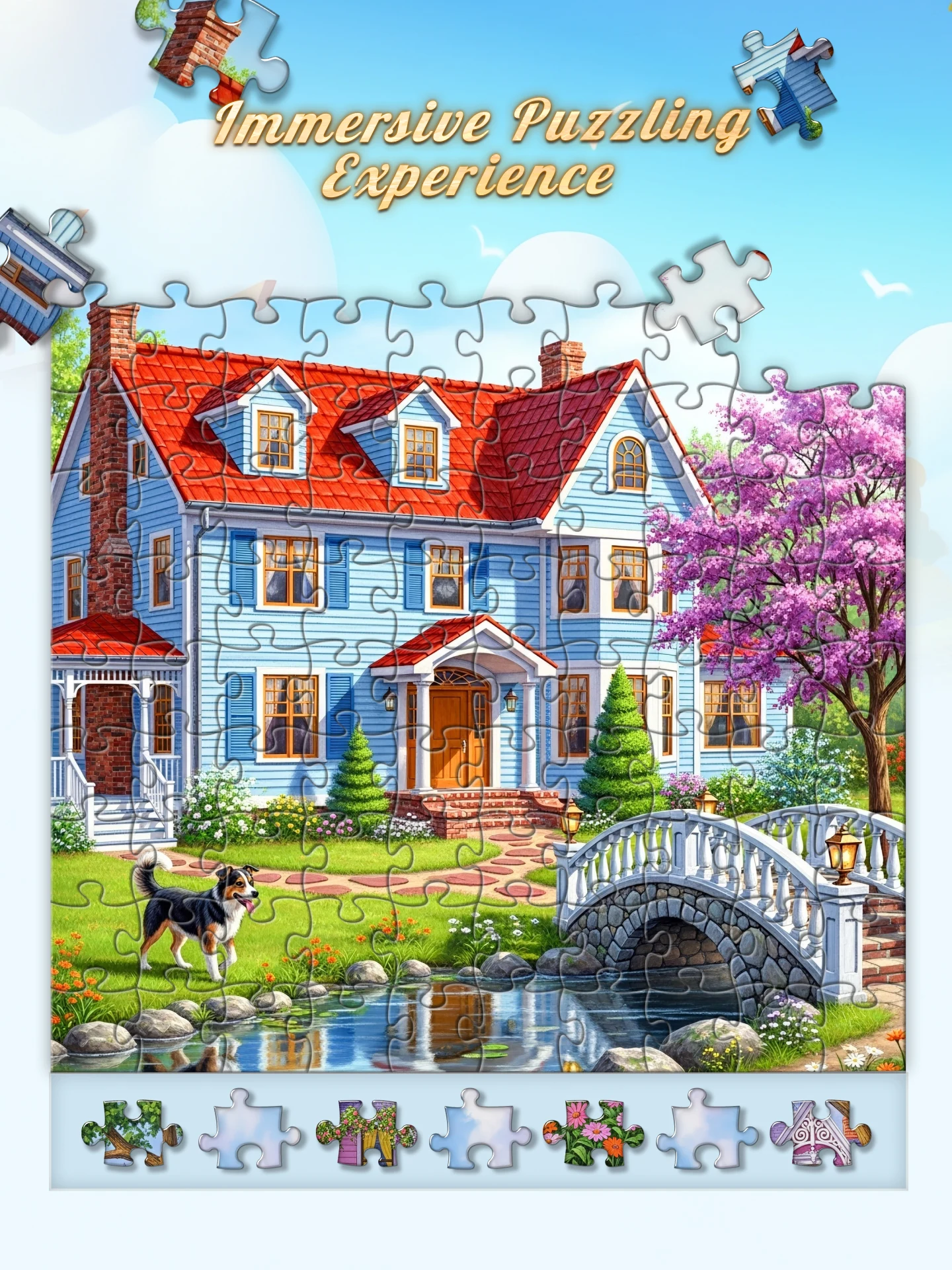 House Jigsaw Puzzles Game screenshot